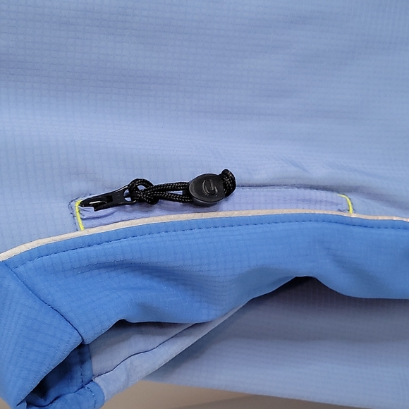Cannondale Blue & Yellow Polartec Vertex Cycling jacket Zip Pockets Size XL - Picture 2 of 13
